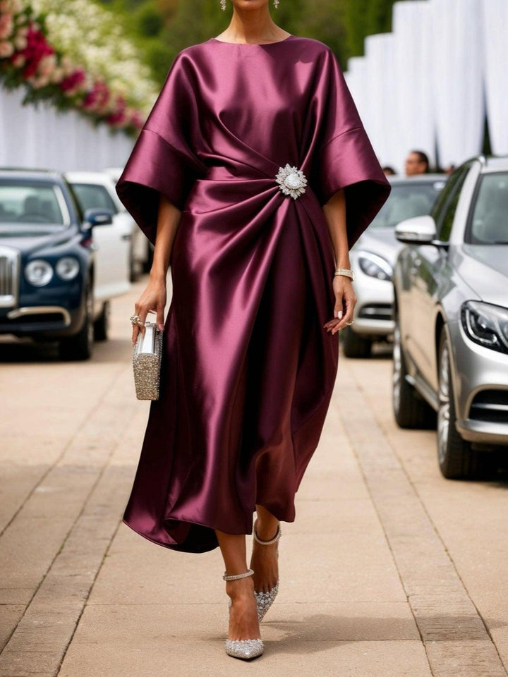 Olivia | Timeless Satin Dress