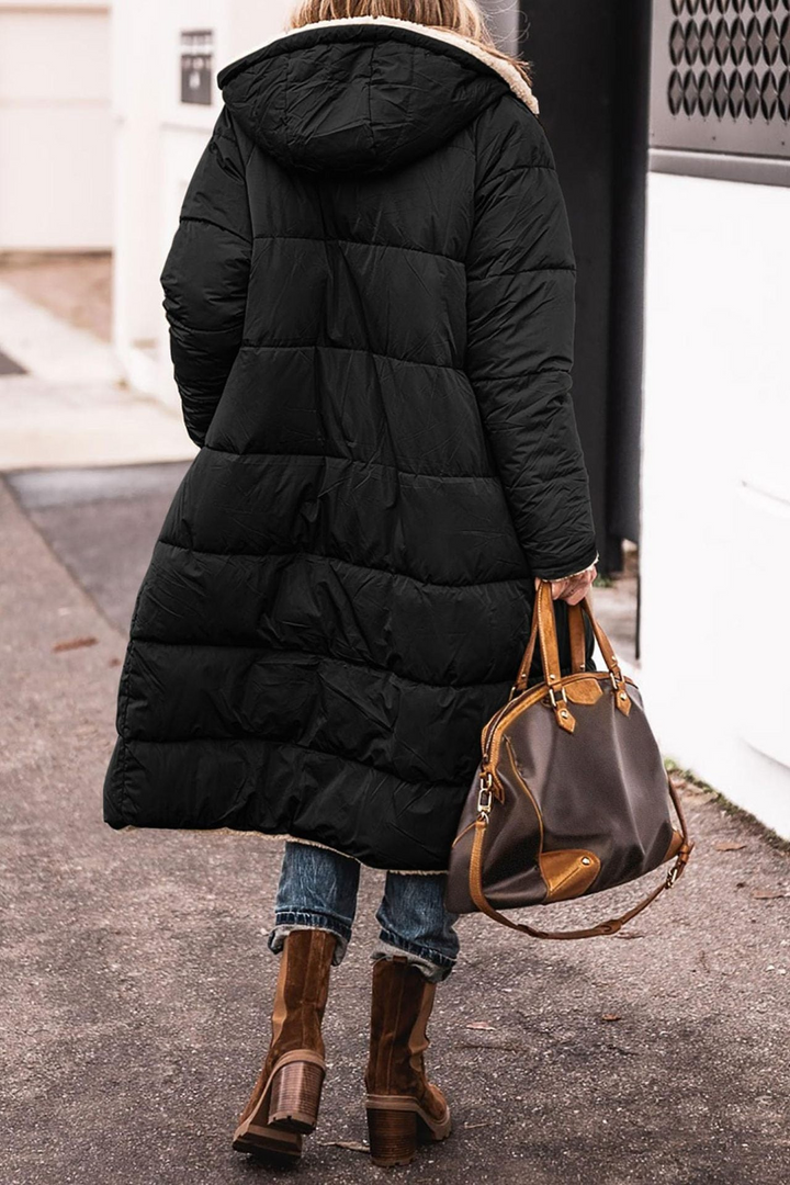 Amelia | Elegant Reversible Coat for Women
