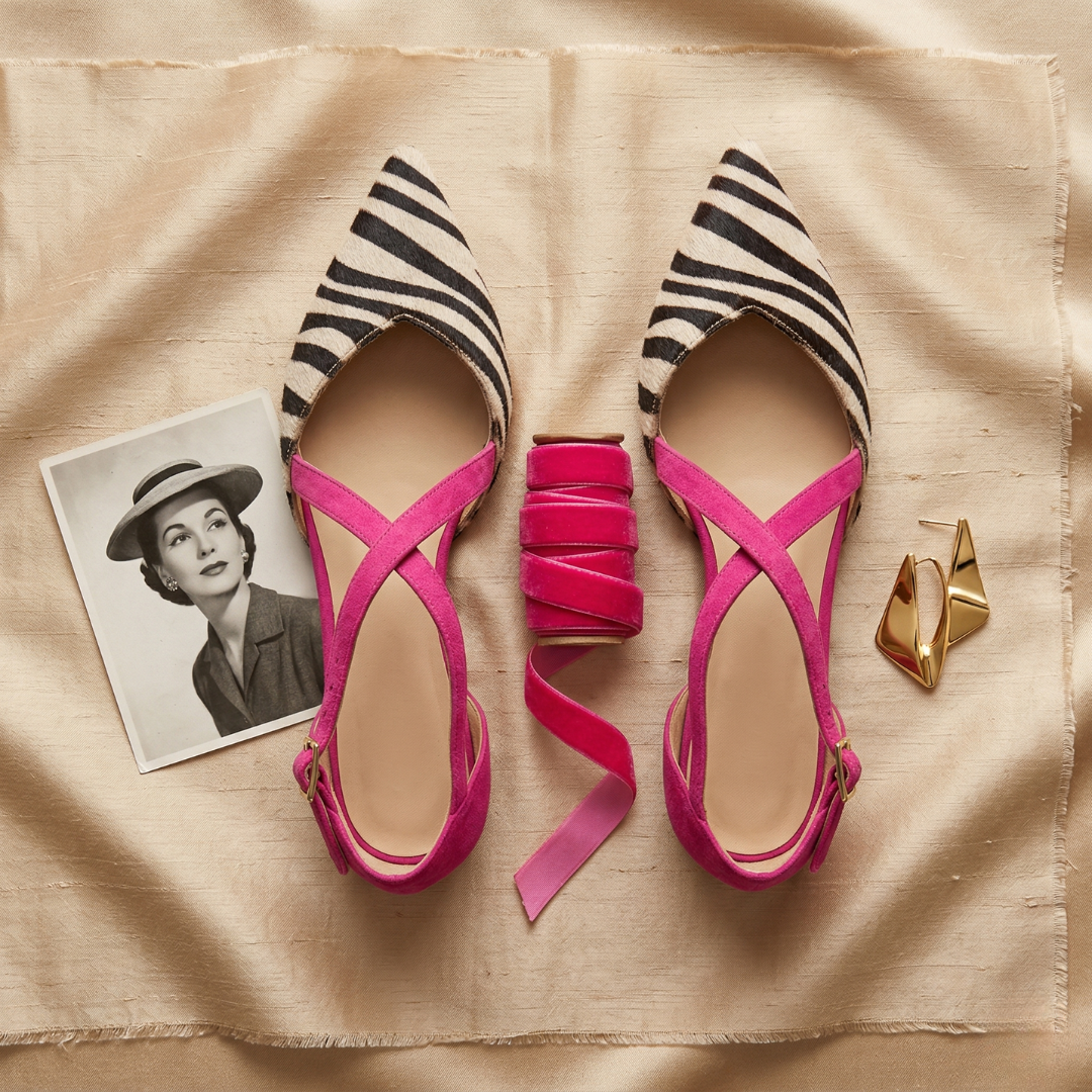 FERN – Ballerina Flats with Straps