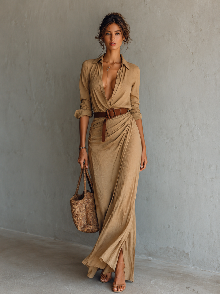 Isabelle | Premium Tailored Maxi Dress