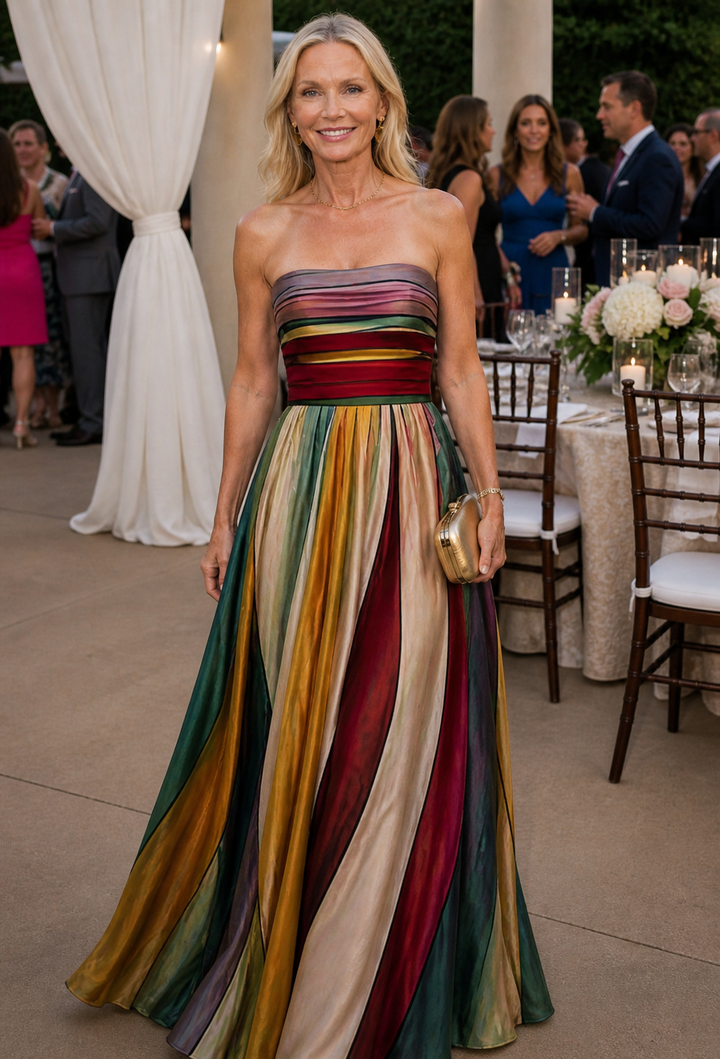 Stella & Grace | Effortless Strapless A-Line Dress