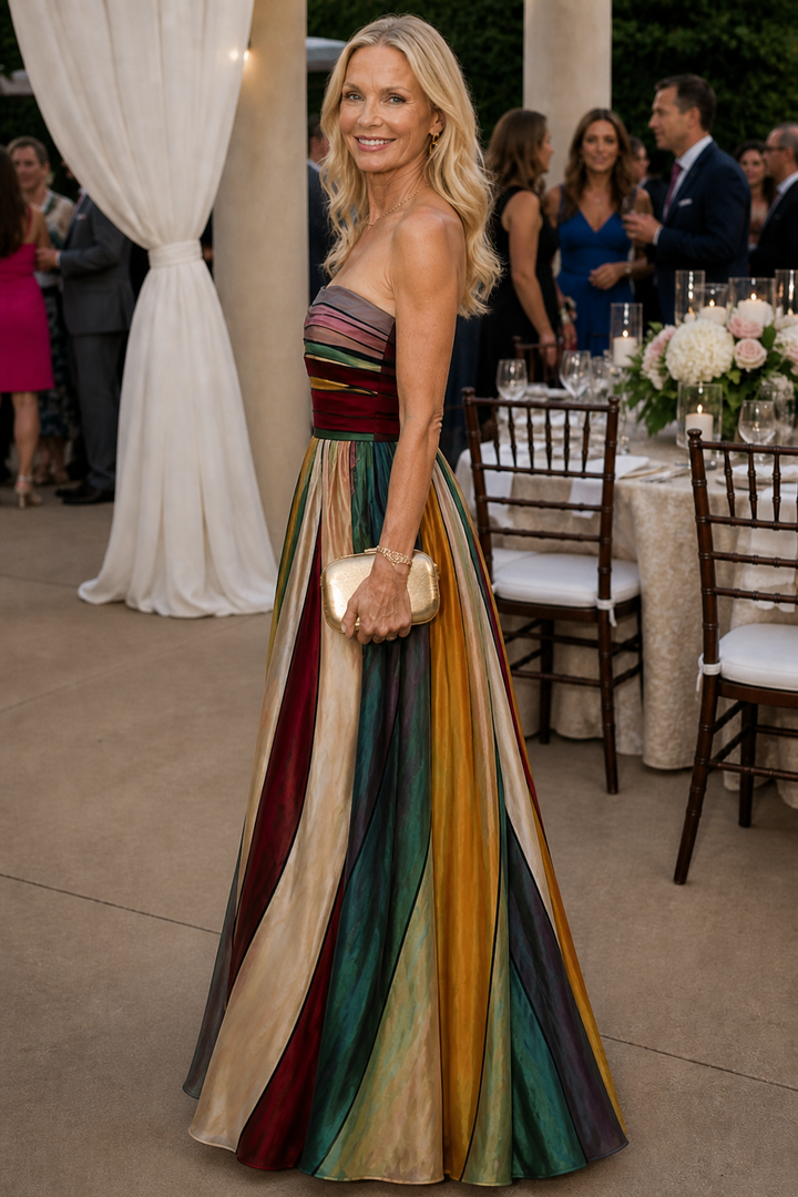 Stella & Grace | Effortless Strapless A-Line Dress