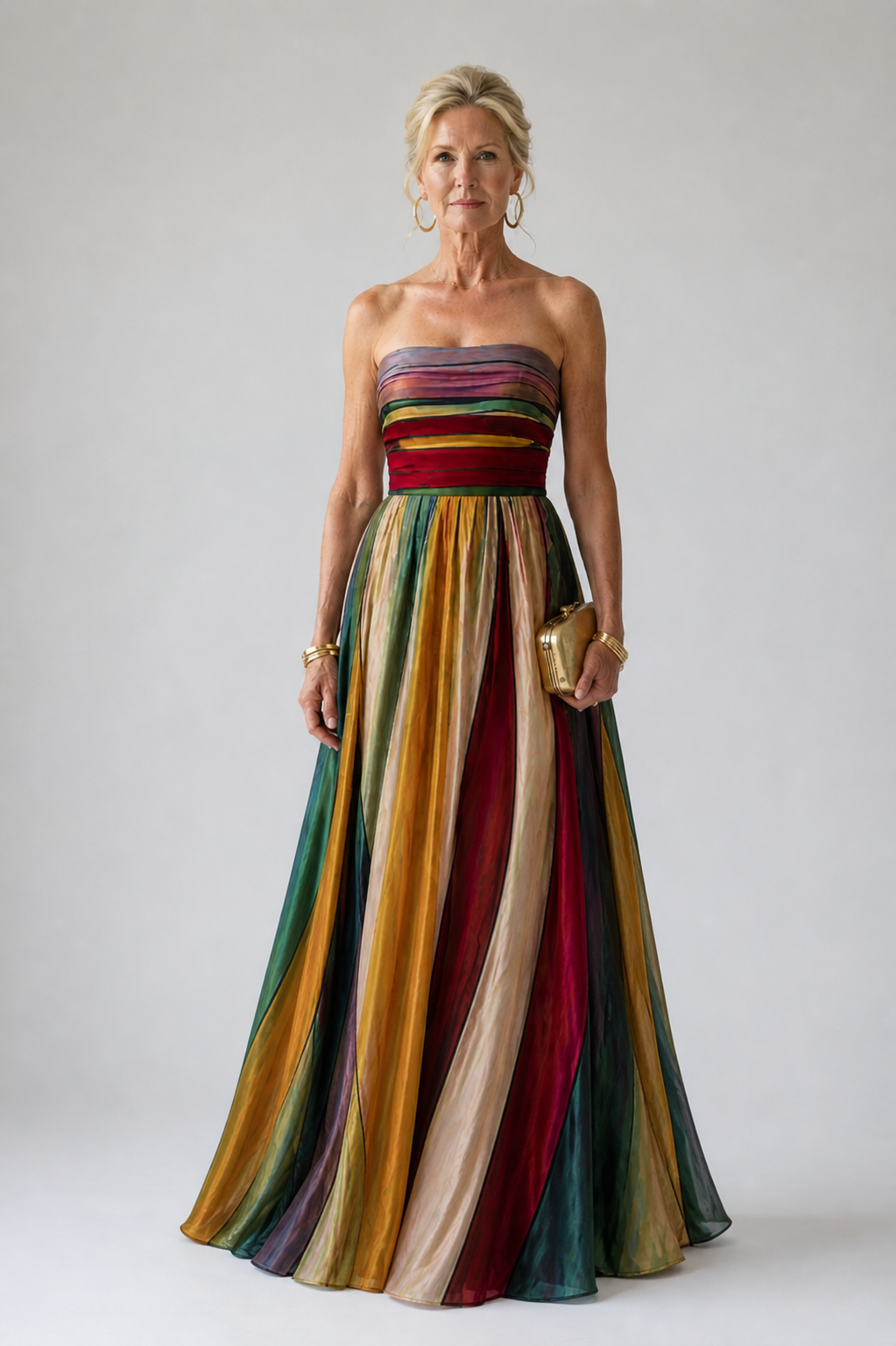 Stella & Grace | Effortless Strapless A-Line Dress