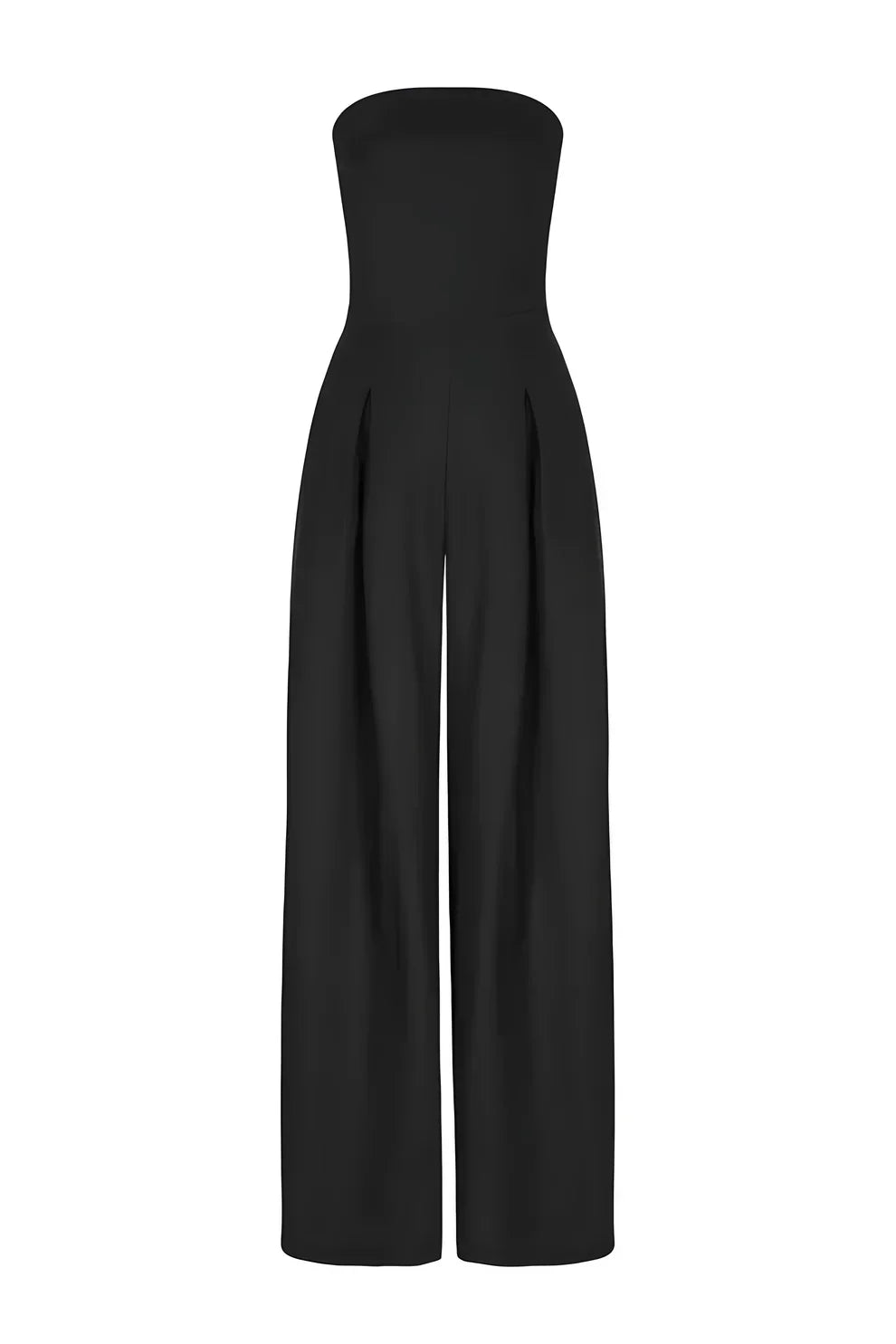Alissa | Strapless Wide-Leg Jumpsuit