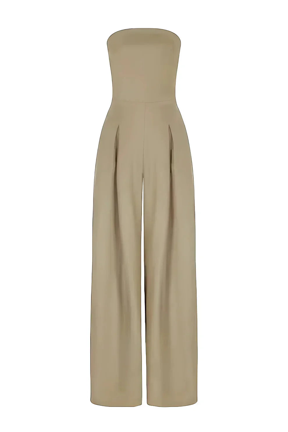 Alissa | Strapless Wide-Leg Jumpsuit