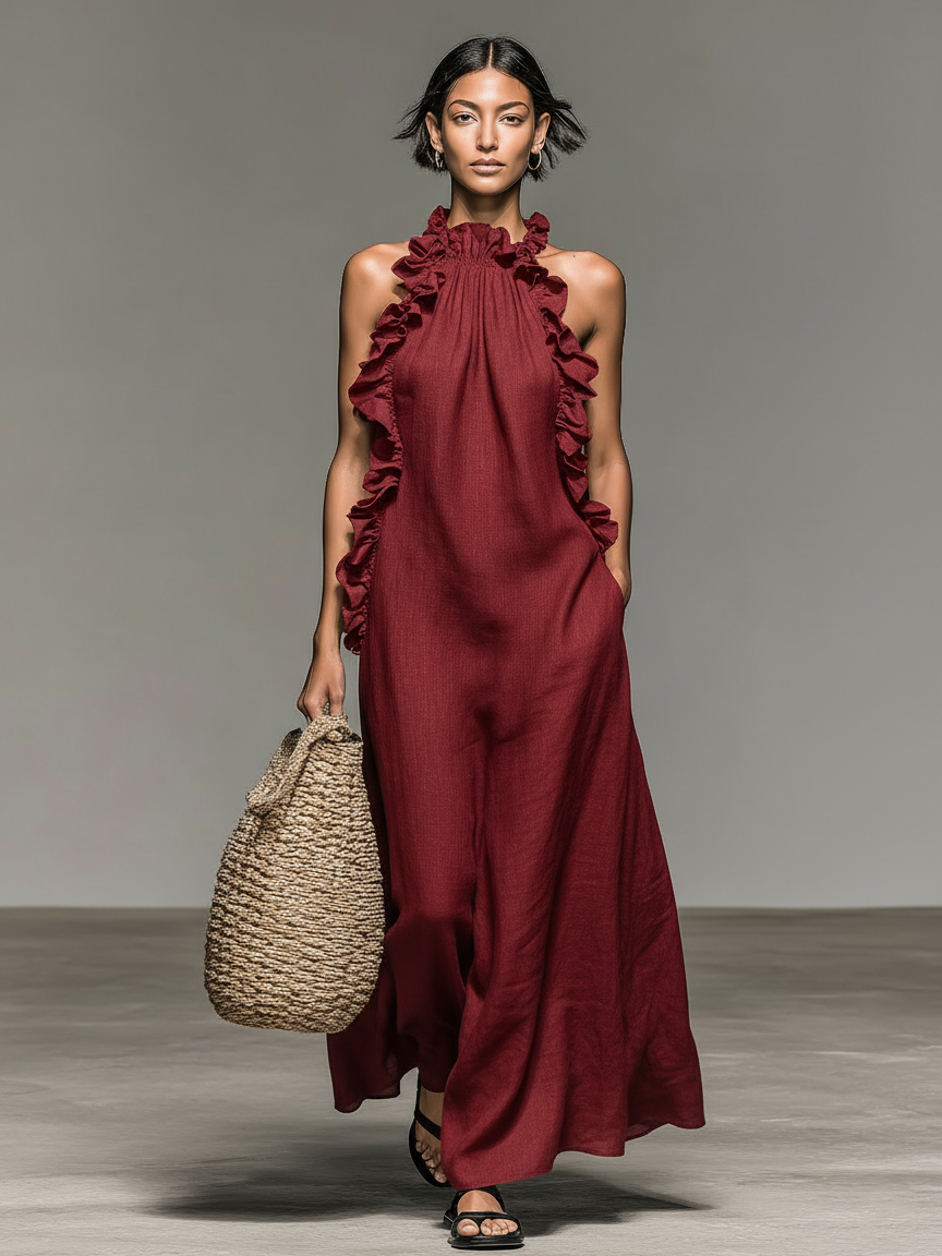 Selene | Elegant Flow Maxi Dress