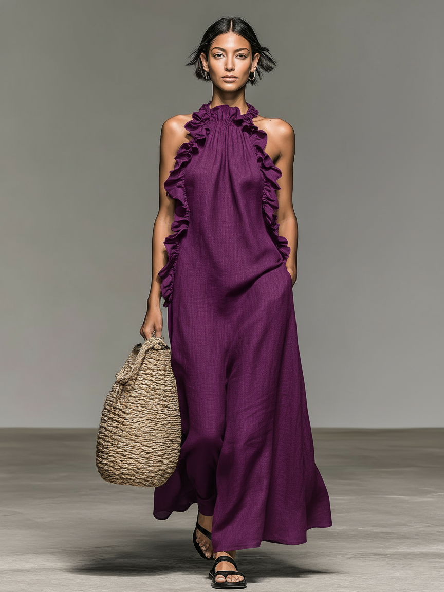 Selene | Elegant Flow Maxi Dress