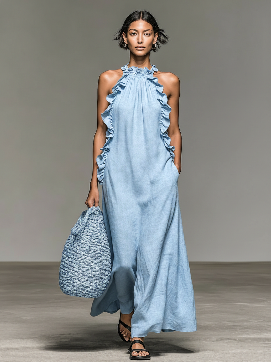 Selene | Elegant Flow Maxi Dress