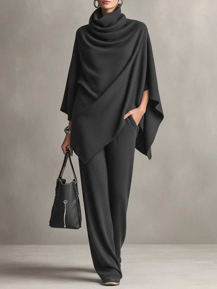 Draphelia | Elegant Drape Two Piece Set