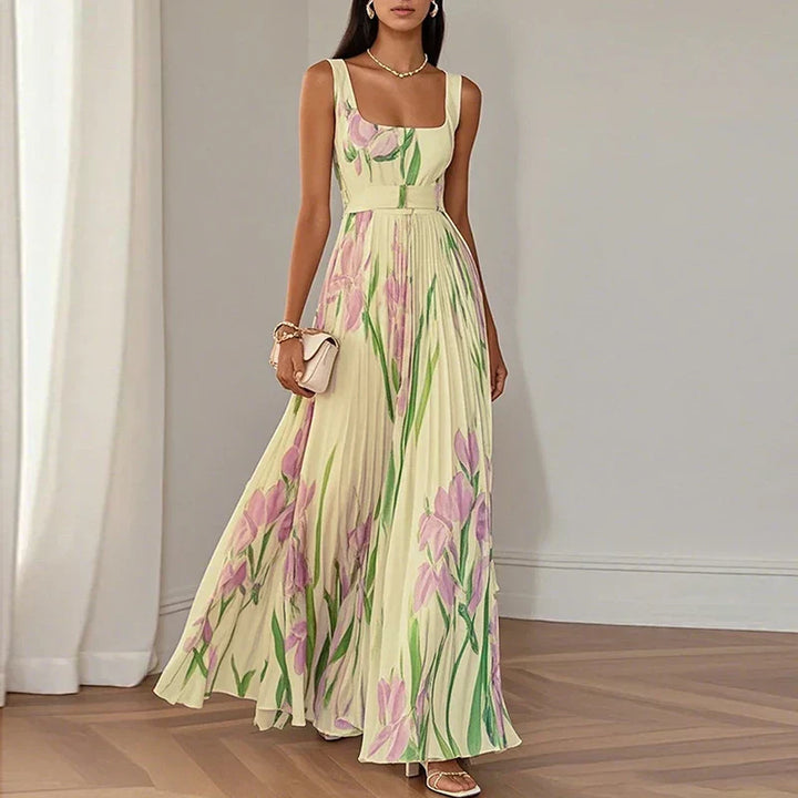 Giulia | Floral A-line maxi dress