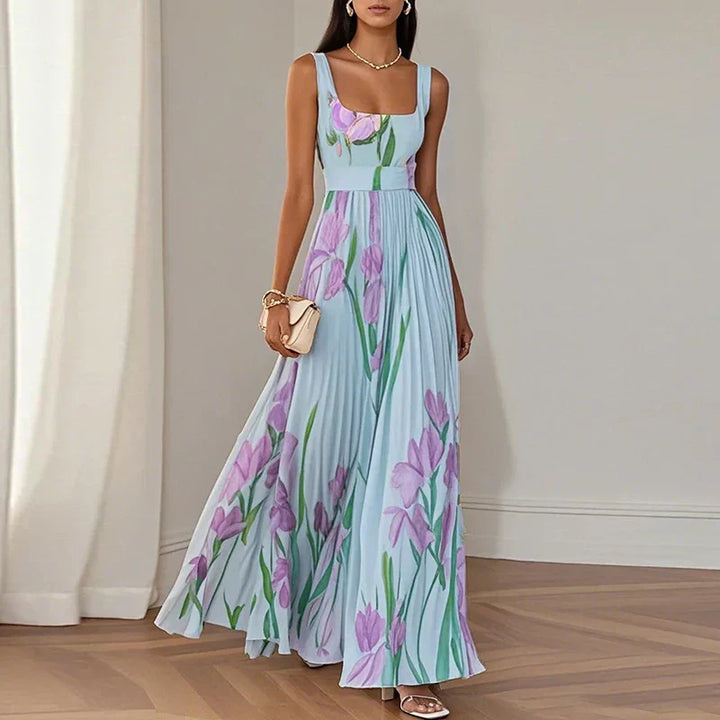 Giulia | Floral A-line maxi dress