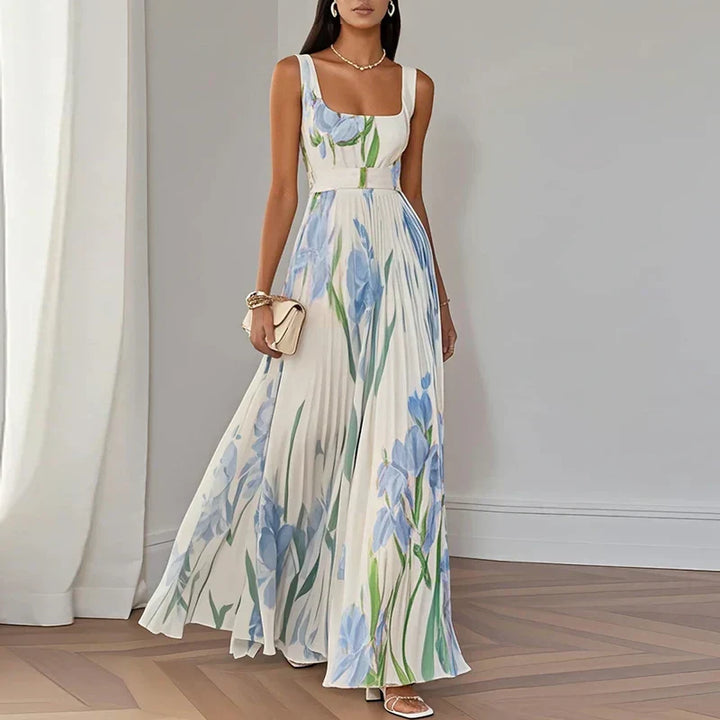 Giulia | Floral A-line maxi dress