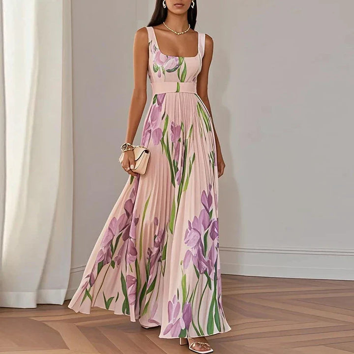 Giulia | Floral A-line maxi dress