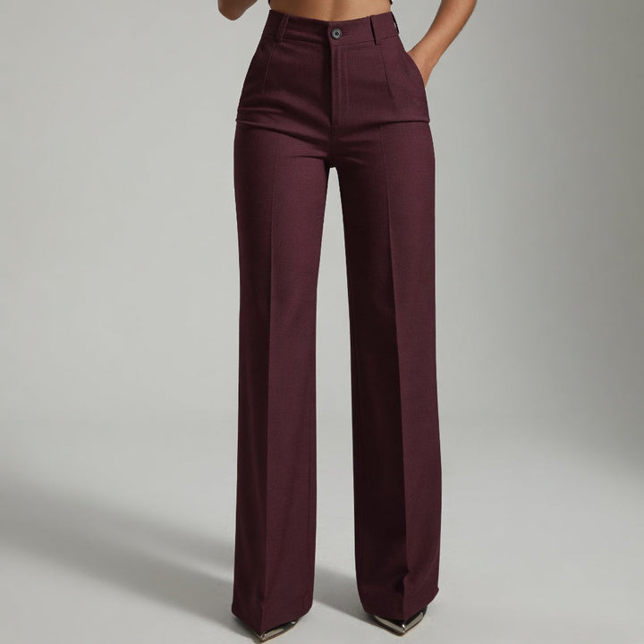 Elara | Tailored High-Waist Trousers