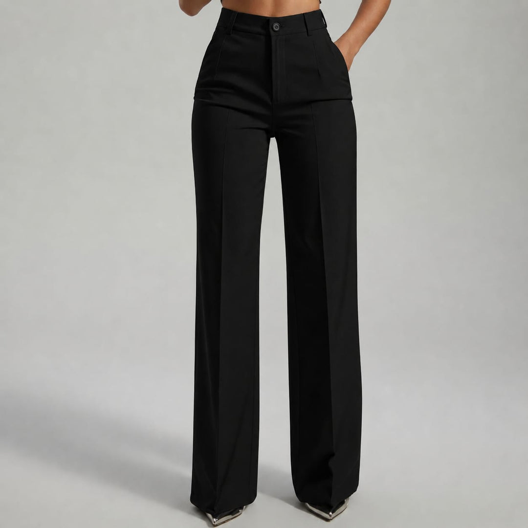 Elara | Tailored High-Waist Trousers