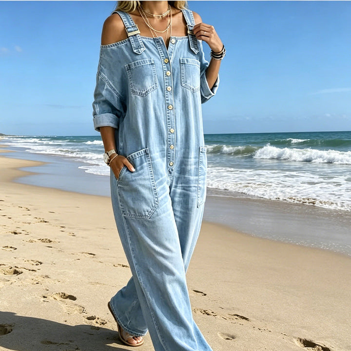 Amelia | Relaxed Wide-Leg Jumpsuit