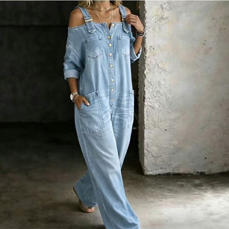 Amelia | Relaxed Wide-Leg Jumpsuit