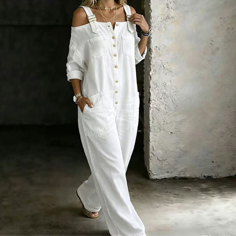 Amelia | Relaxed Wide-Leg Jumpsuit
