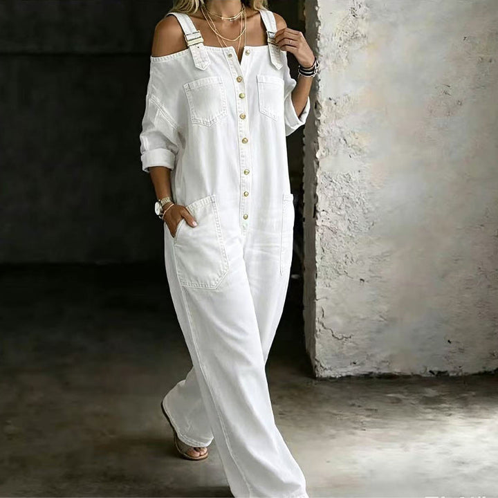 Amelia | Relaxed Wide-Leg Jumpsuit